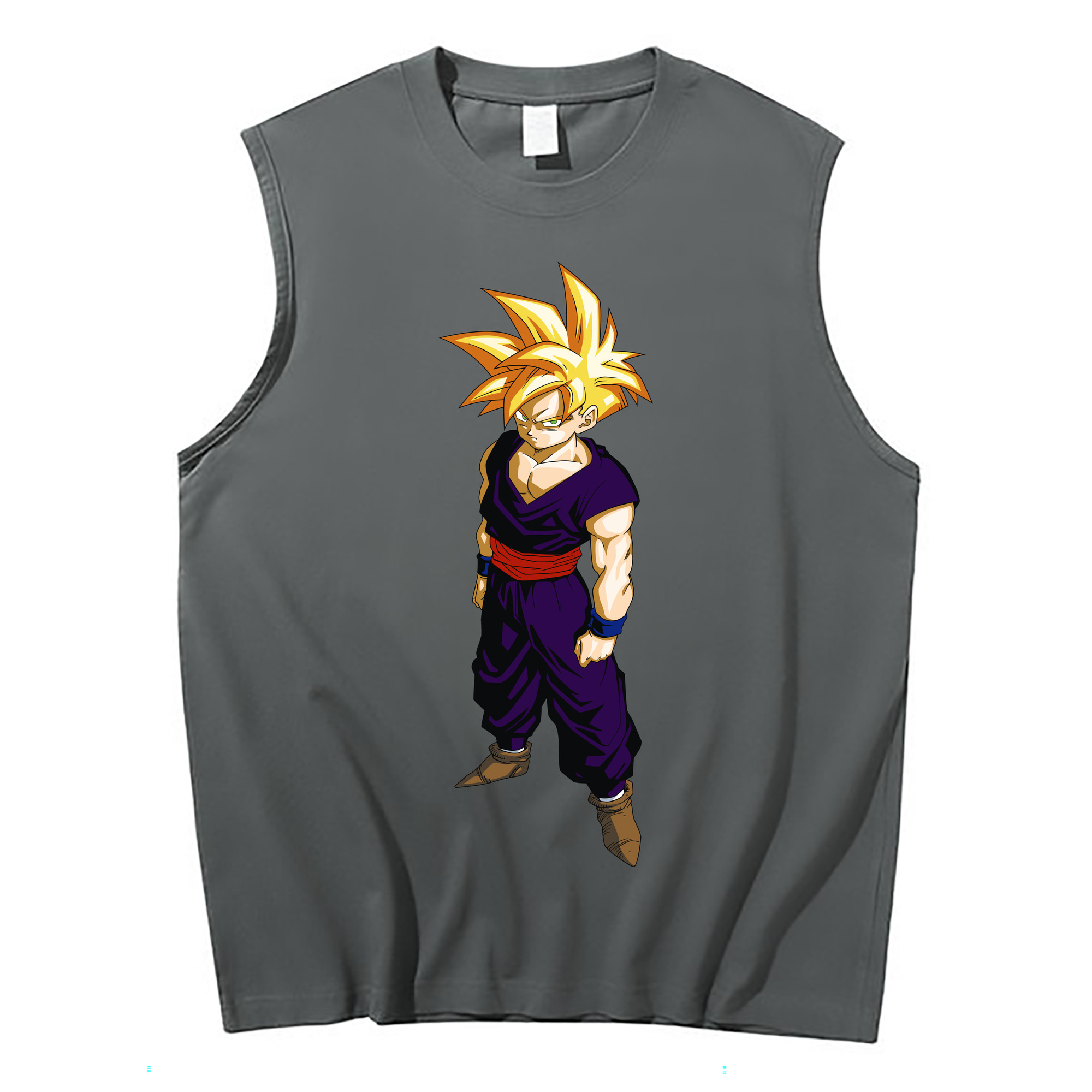 （画像用） ドラゴンボール ベジット DRAGON BALL Vegetto コットン100％タンクトップ（フロントプリント）